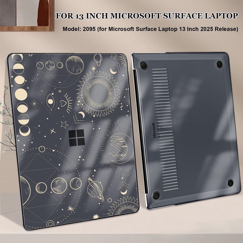 Case for 13 Inch Microsoft Surface Laptop (2025) Model: 2095 Slim Snap On Cover - Picture 9 of 9